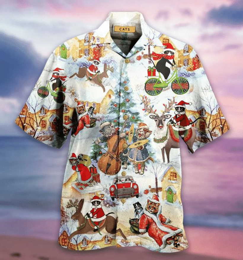 Merry Christmas Hawaiian Shirt