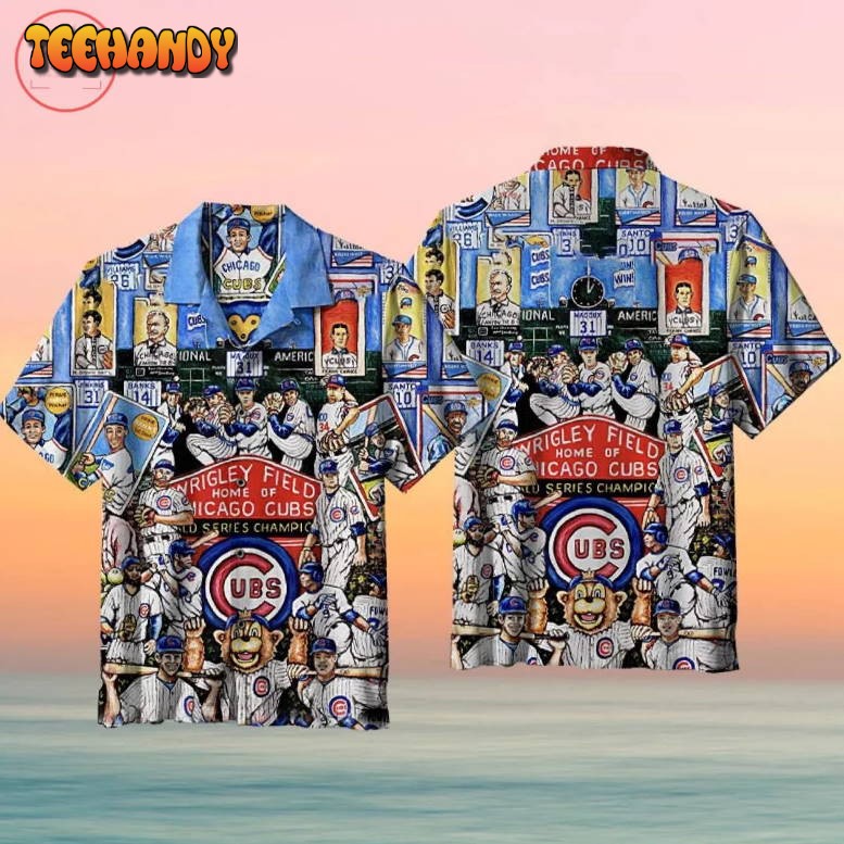 Mlb Chicago Cubs Tribute Hawaiian Shirt