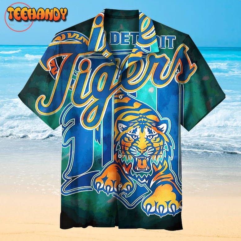 Mlb Detroit Tigers Hawaiian Shirt