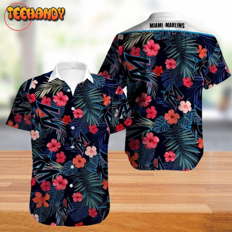 Mlb Miami Marlins Hawaiian Shirt