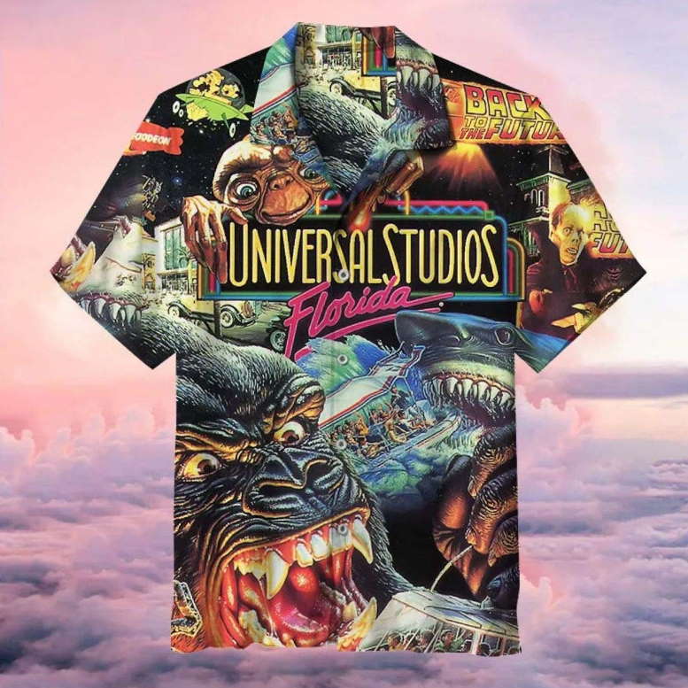 Monster Universe 3D All Over Printed Hawaiian Shirt