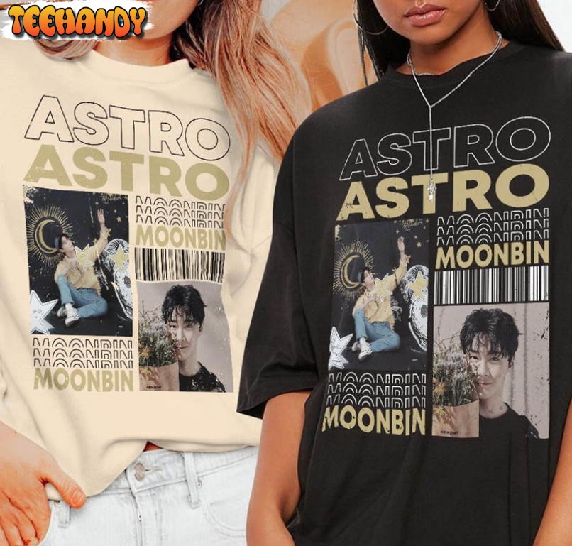 Moonbin Kpop Trendy Shirt, V4 Moobin Astro Vintage Unisex T-shirt