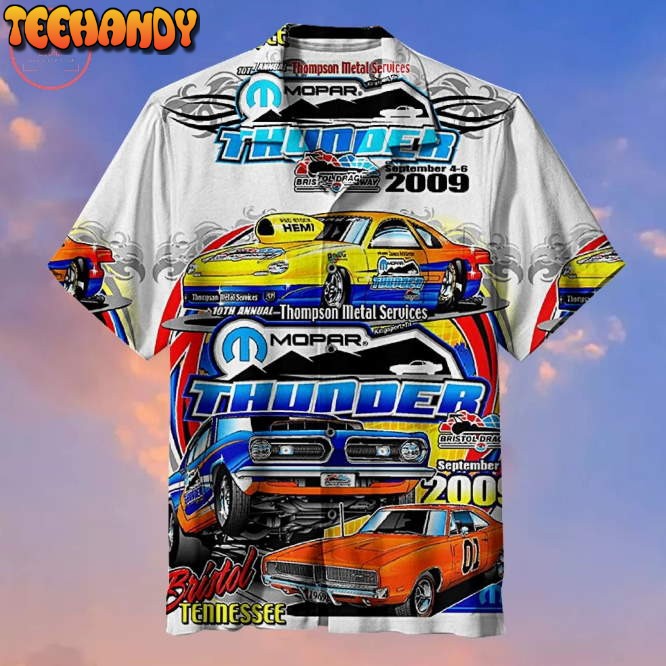 Mopar Thunder Hawaiian Shirt