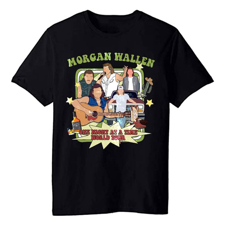 Morgan Wallen Tour 2023 Shirt Fan For Gift Country Music T-Shirt