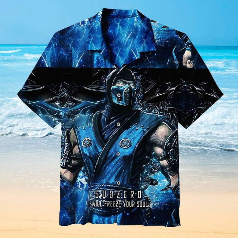 Mortal Kombat Subzero 3D All Print Hawaiian Shirt