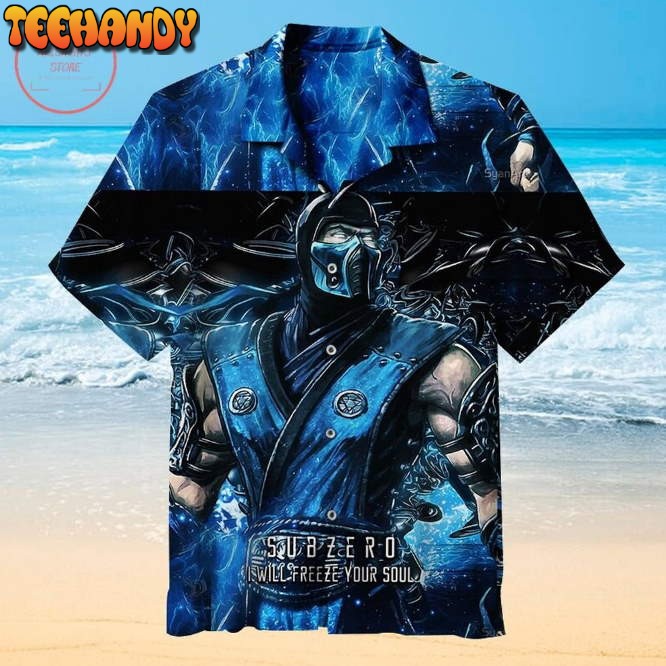 Mortal Kombat Subzero Hawaiian Shirt