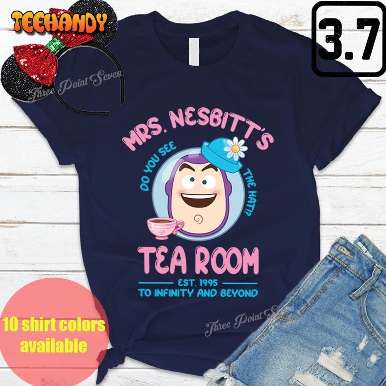 Mrs Nesbitt Tea Room Shirt, Buzz Lightyear Disney Family Vacation T-shirt