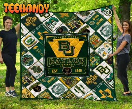 Ncaa Baylor Bears 3D Customized Quilt Blanket