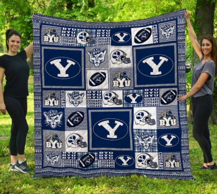 Ncaa Byu Cougars 3D Customized Quilt Blanket