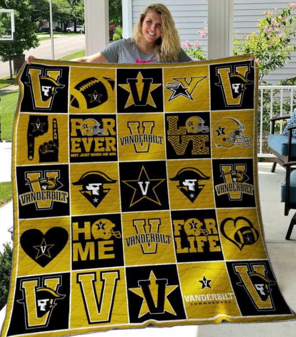 Ncaa Vanderbilt Commodores 3D Customized Quilt Blanket