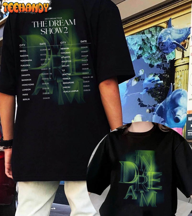 Nct Dream Tour In A Dream Vintage Shirt, The Dream Show Unisex T Shirt Sweashirt