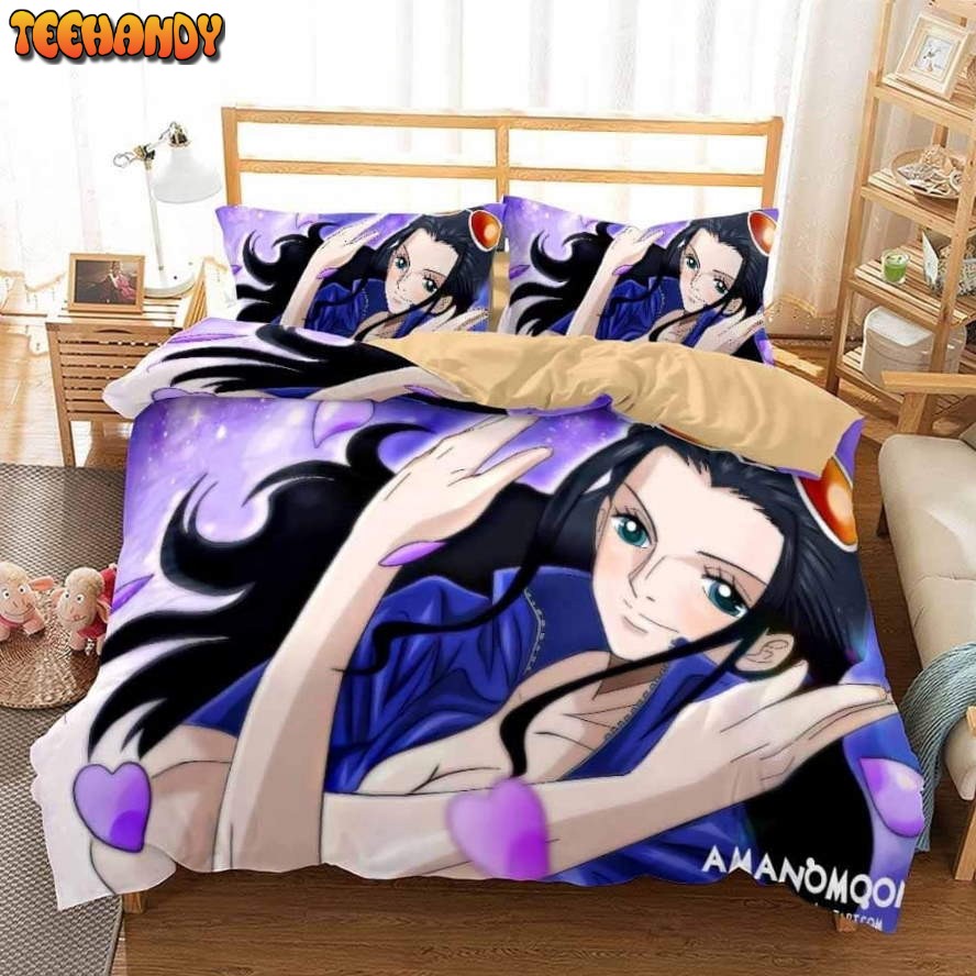 Nico Robin Light of the Revolution Purple Bedding Set