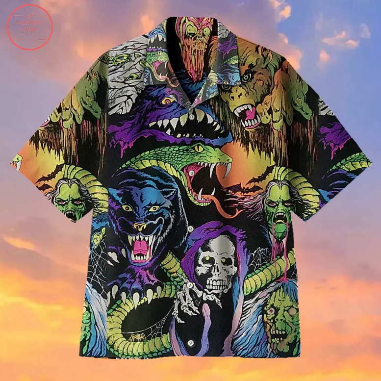 Nightmare Creatures Hawaiian Shirt