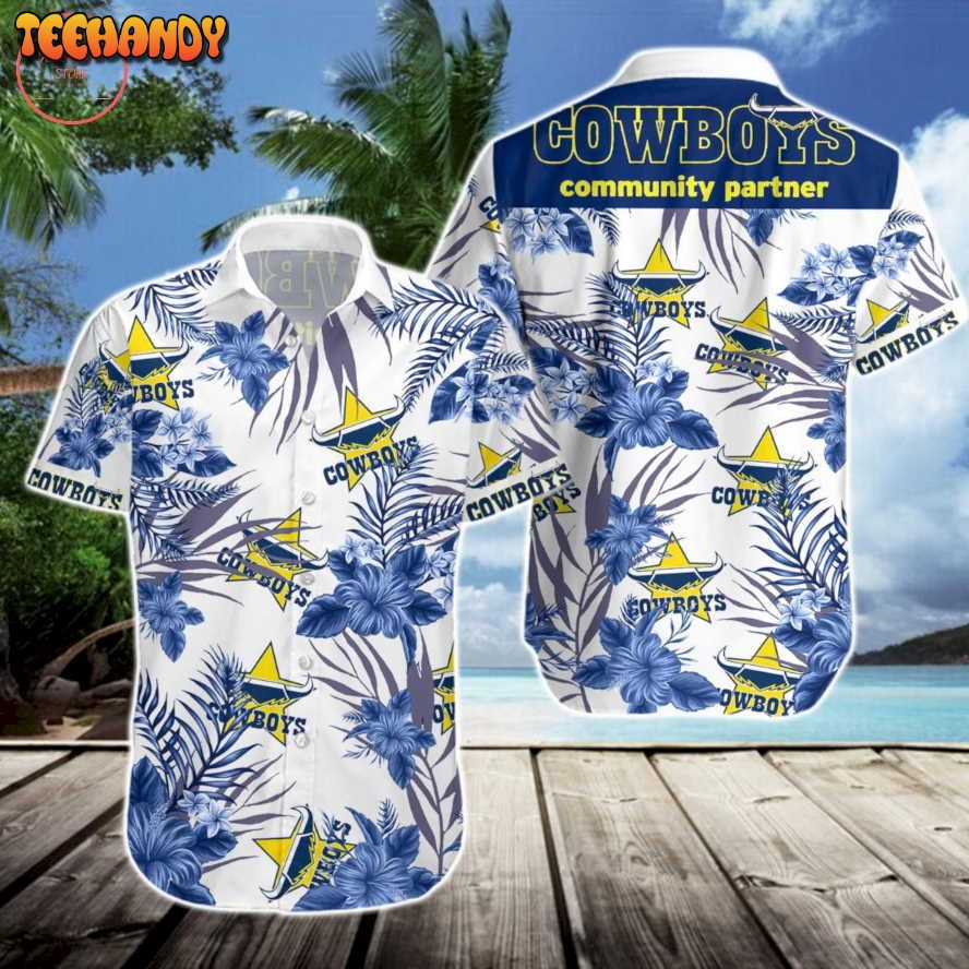 North Queensland Cowboys Hawaiian Shirt