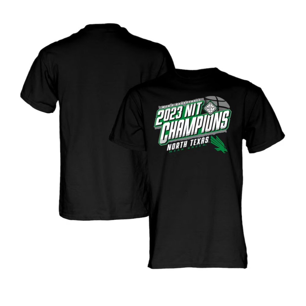 North Texas Mean Green 2023 NCAA Men’s Basketball NIT Champions T-Shirt