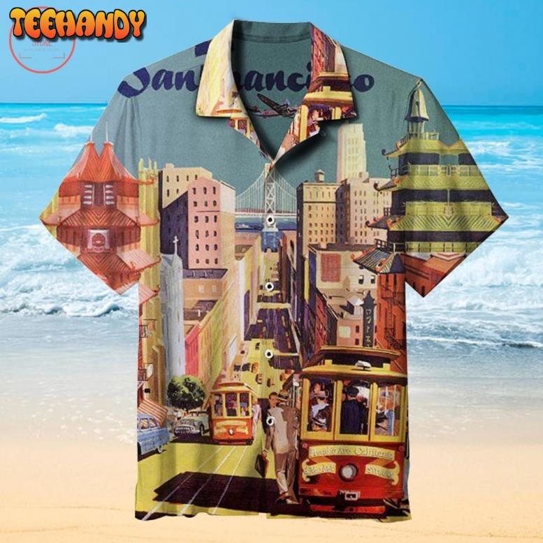 Nostalgic theme Beach Party Hawaiian shirt