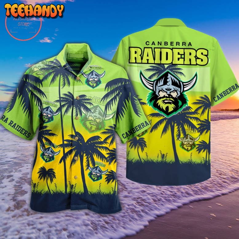 NRL Canberra Raiders Hawaiian Shirt