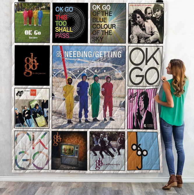 Ok Go Singles 3D Customized Quilt Blanket