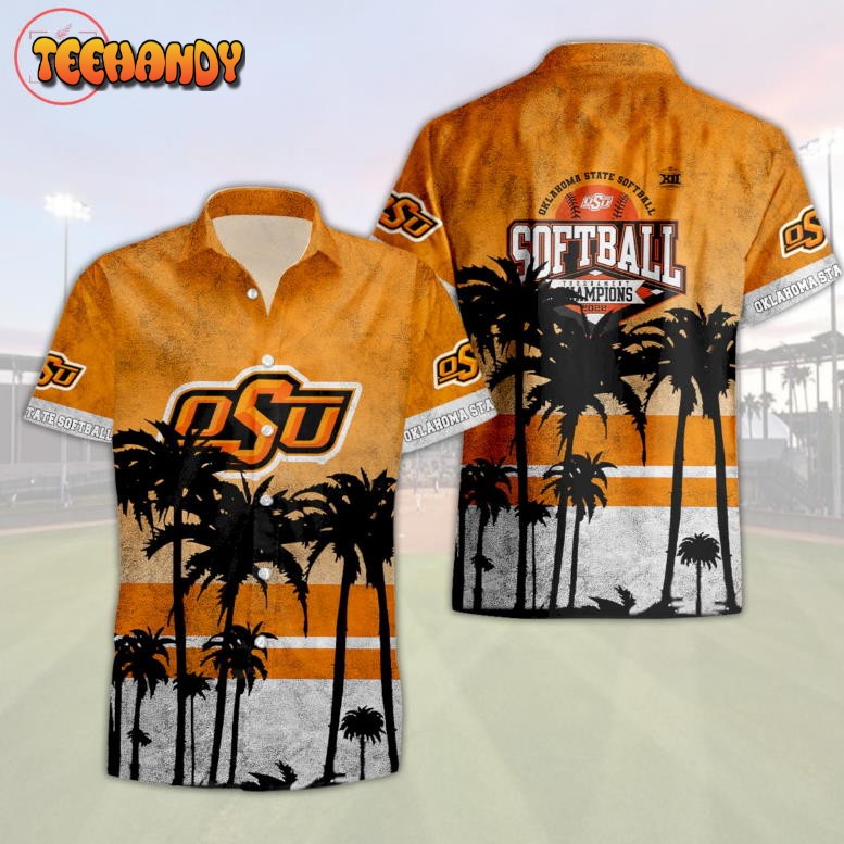 Oklahoma State Softball Hawaiian Shirt