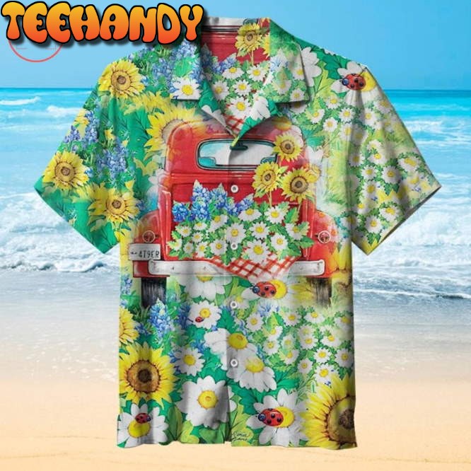 On the road of life flowers are in full bloom Hawaiian shirt