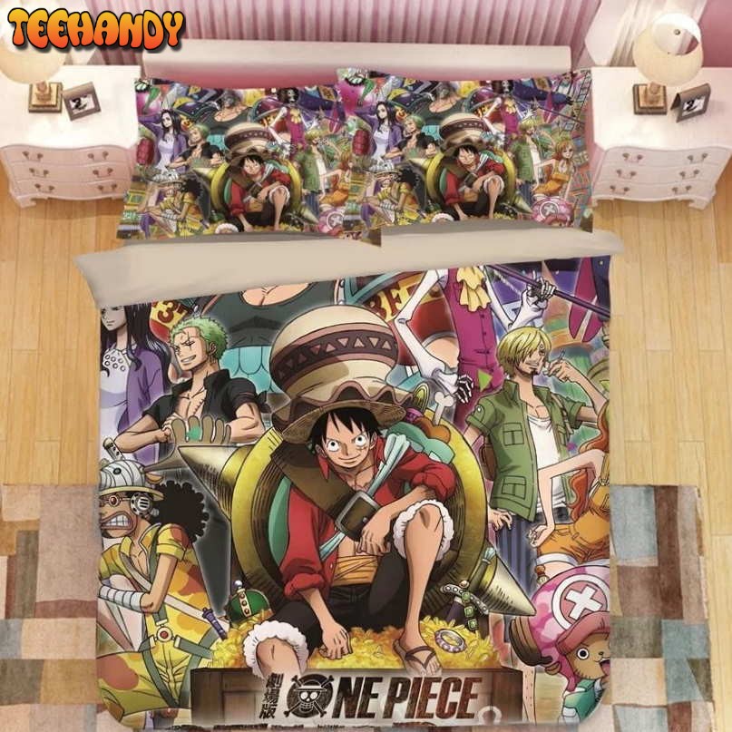 One Piece Stampede Delta Island Pirate Festival Bedding Set