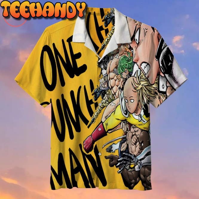 One Punch Man Hawaiian Shirt