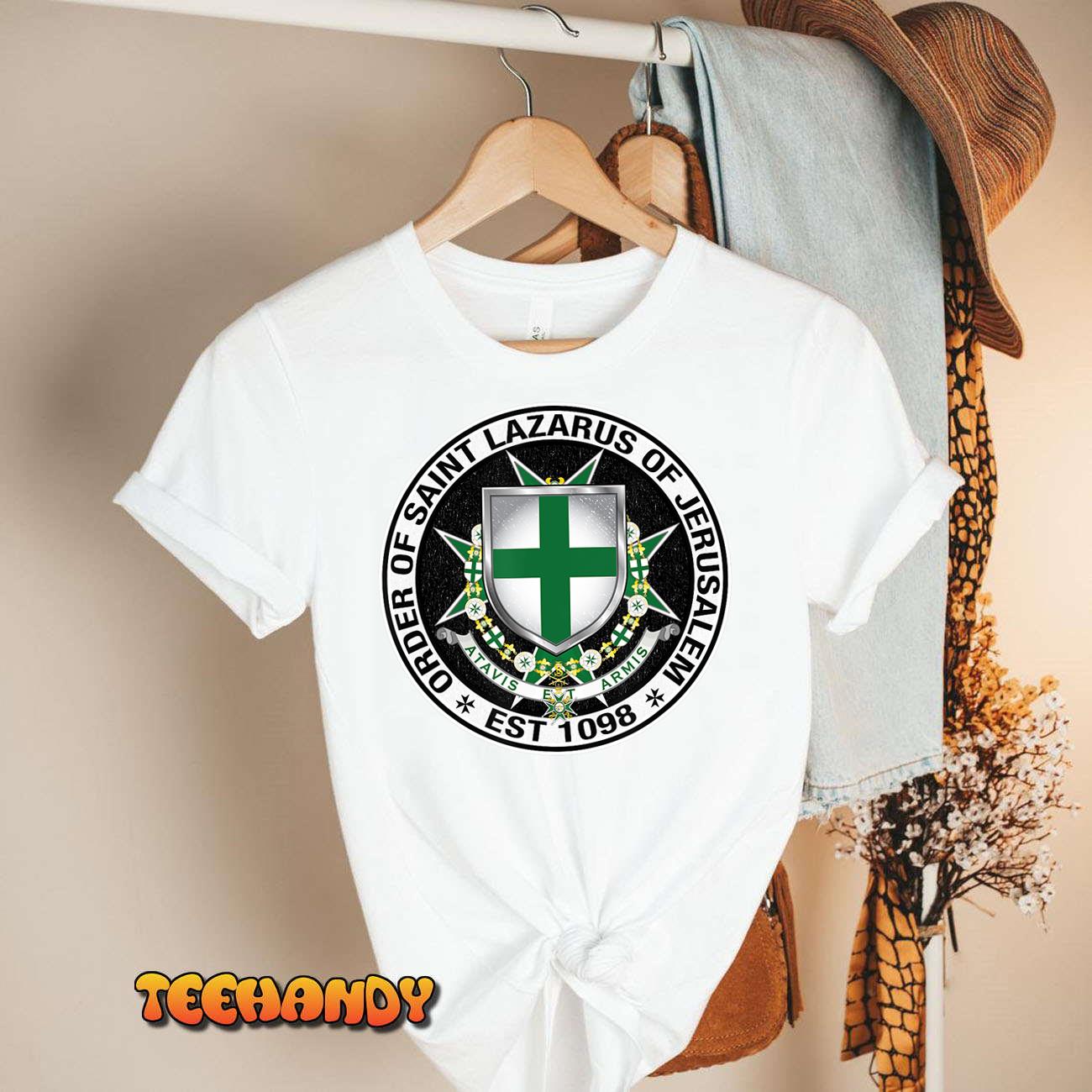 Order of Saint Lazarus of Jerusalem Shield T-Shirt