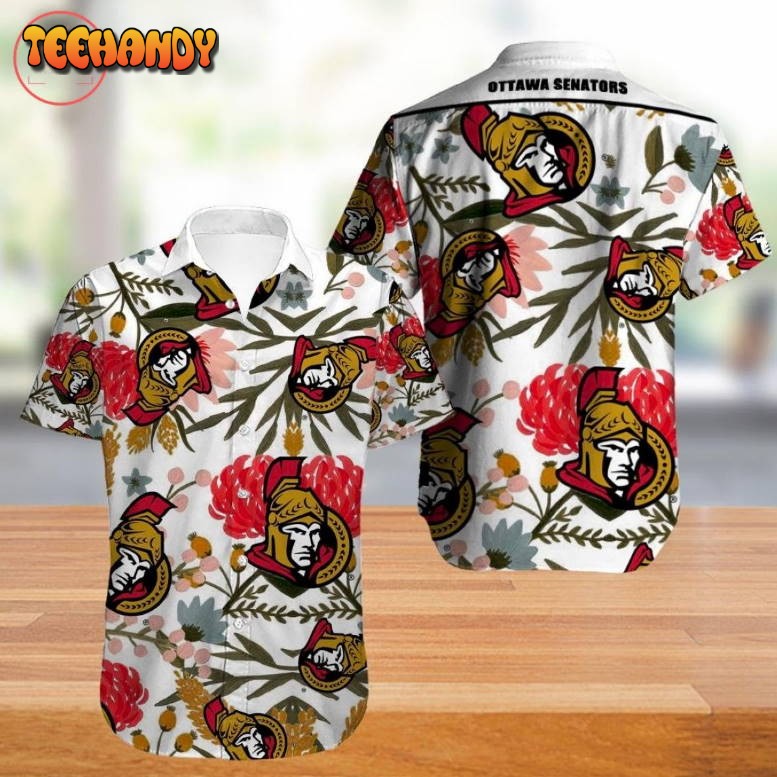 Ottawa Senators Hawaiian Shirt