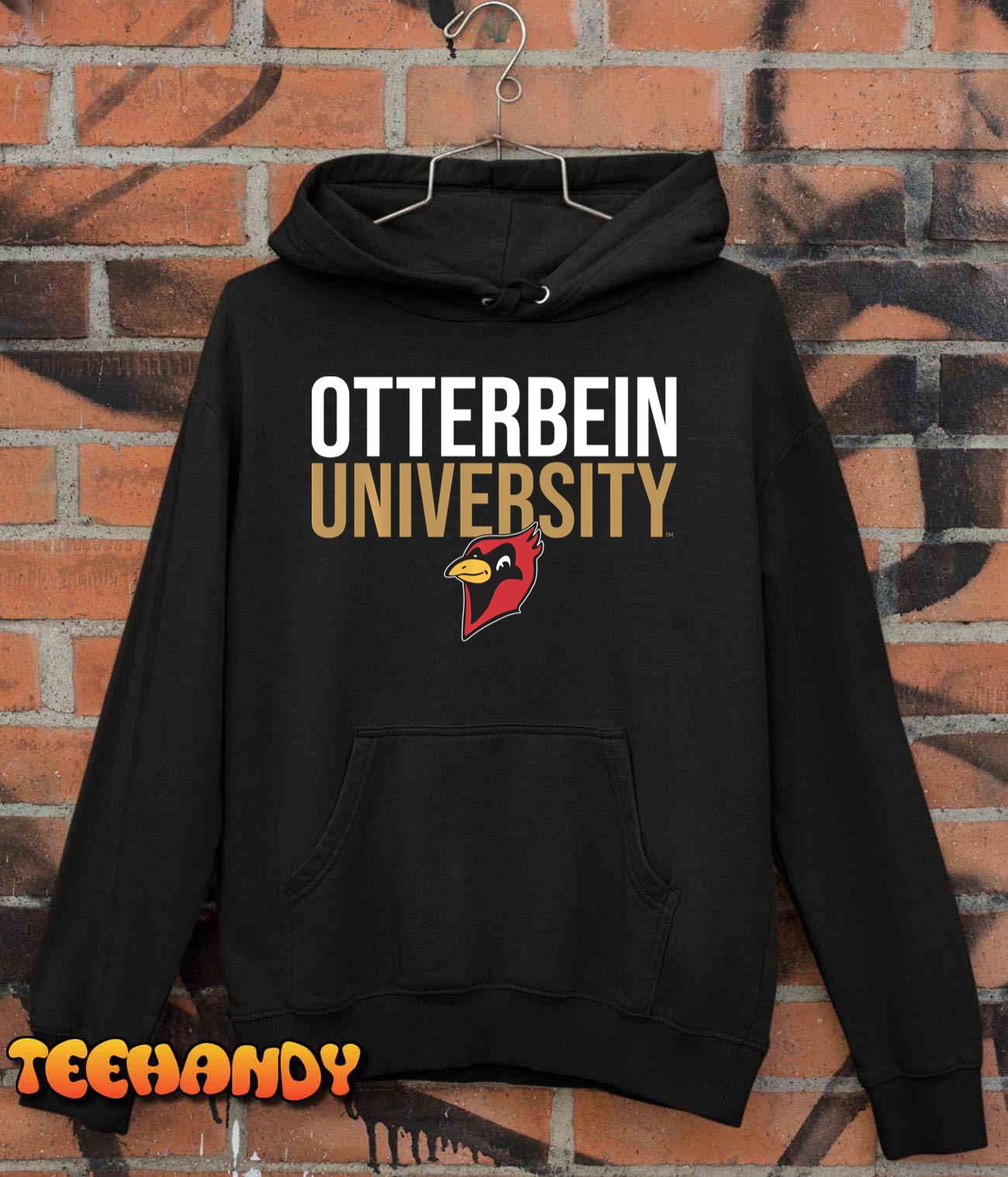 Otterbein University Cardinals Stacked Pullover Hoodie