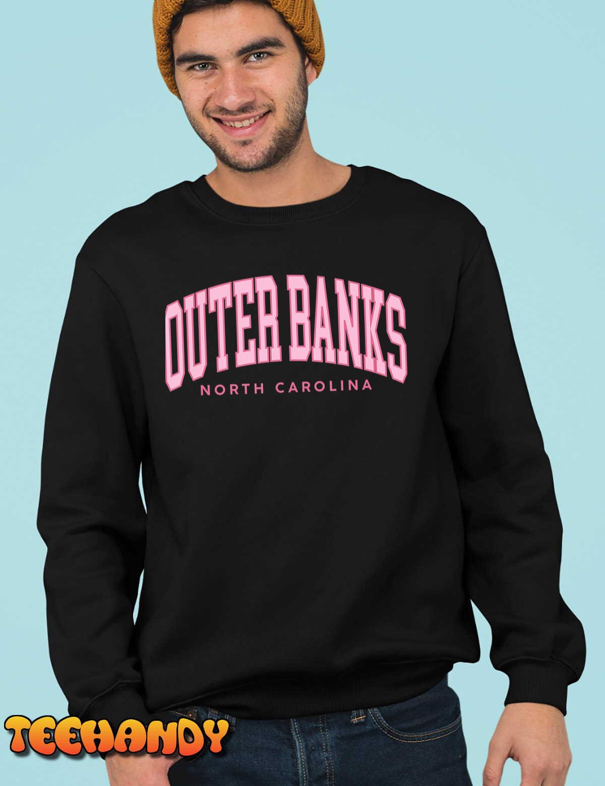 Outer Banks OBX North Carolina Summer Retro Preppy Throwback T-Shirt