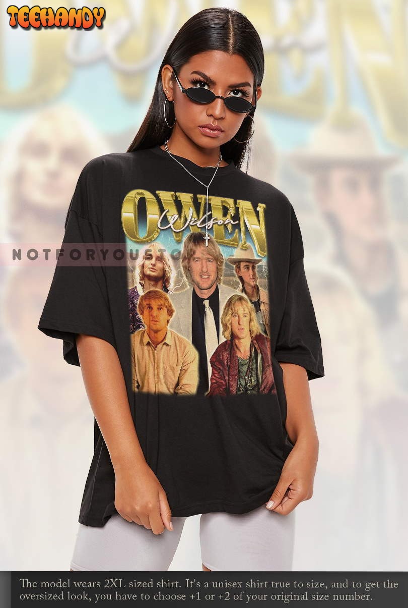 OWEN WILSON Vintage Shirt, Owen Wilson Retro 90s Sweatshirt