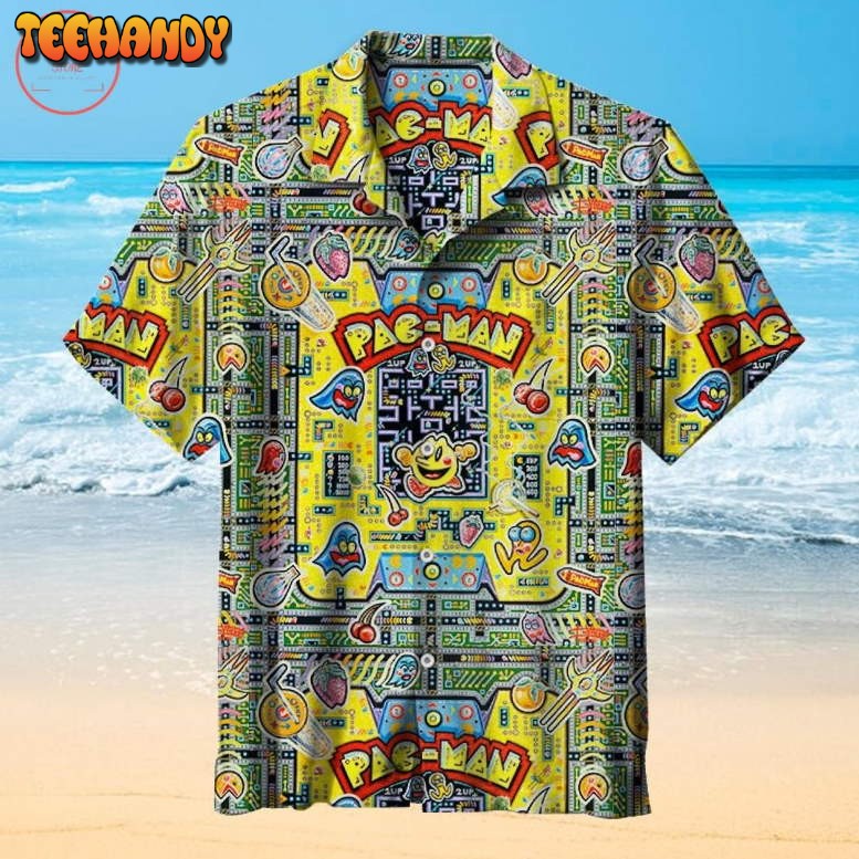 Pac-Man Hawaiian Shirt