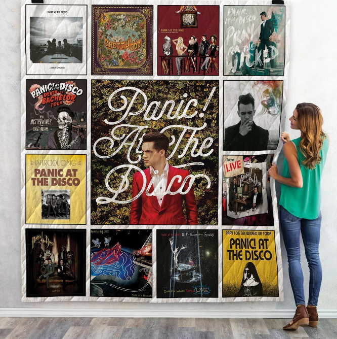 Panic! At The Disco 3D Customized Quilt Blanket