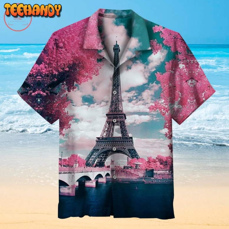 Paris Tower Hawaiian shirt