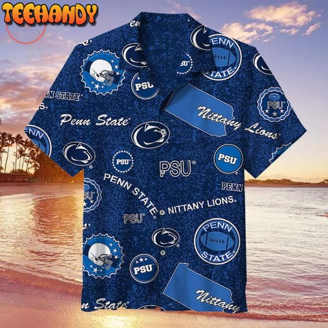 Penn State Nittany Lions Hawaiian Shirt