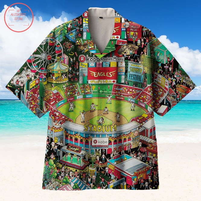 People Shout Baseball Hawaiian shirt