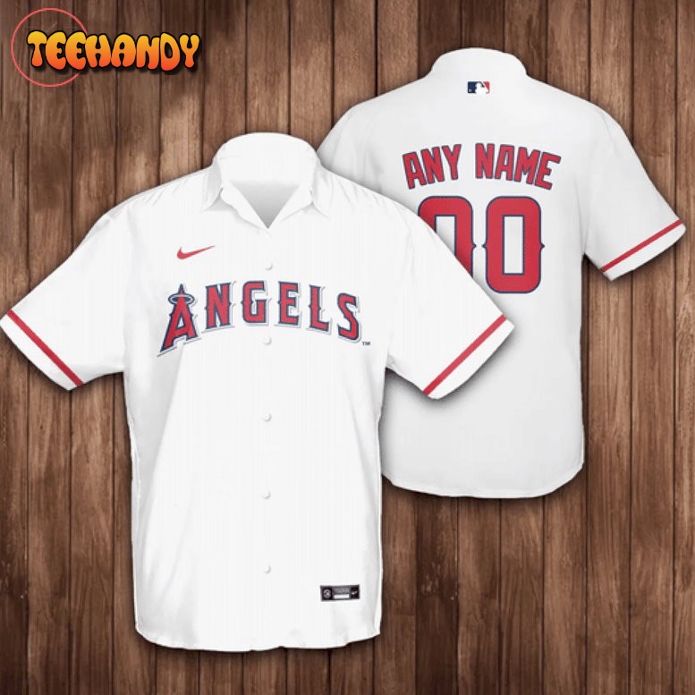 Personalized Los Angeles Angels Baseball Hawaiian Shirt