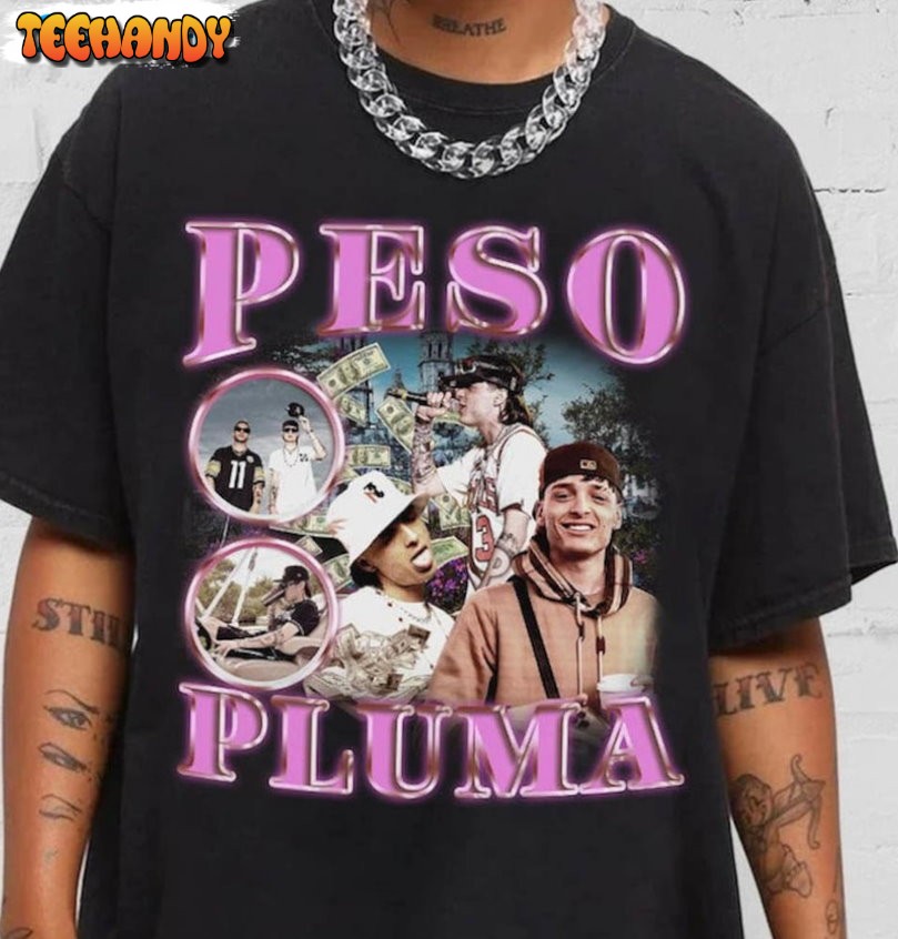 Peso Pluma Music Shirt, Peso Pluma World Tour Unisex Sweashirt