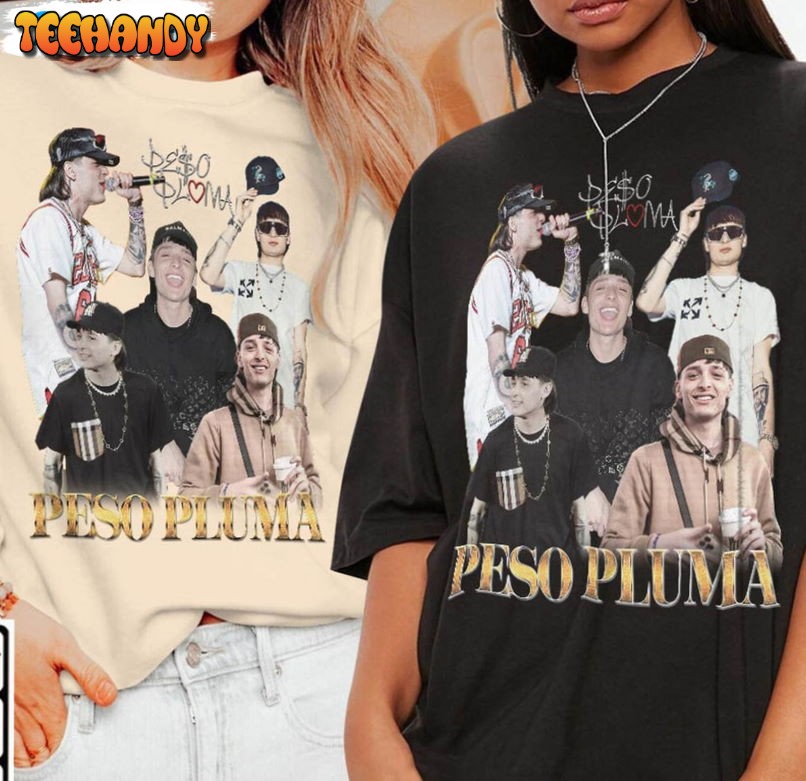 Peso Pluma Shirt, Peso Pluma Mexico Tour 2023 Unisex Sweashirt