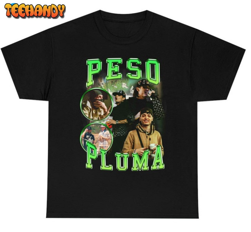 Peso Pluma Shirt, Pluma Trendy Music Unisex T-shirt