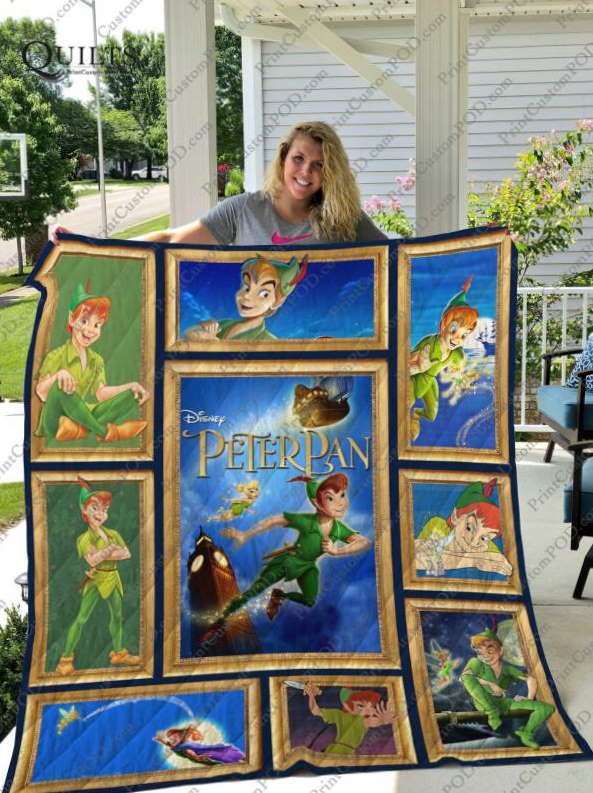 Peter Pan 3D Customized Quilt Blanket