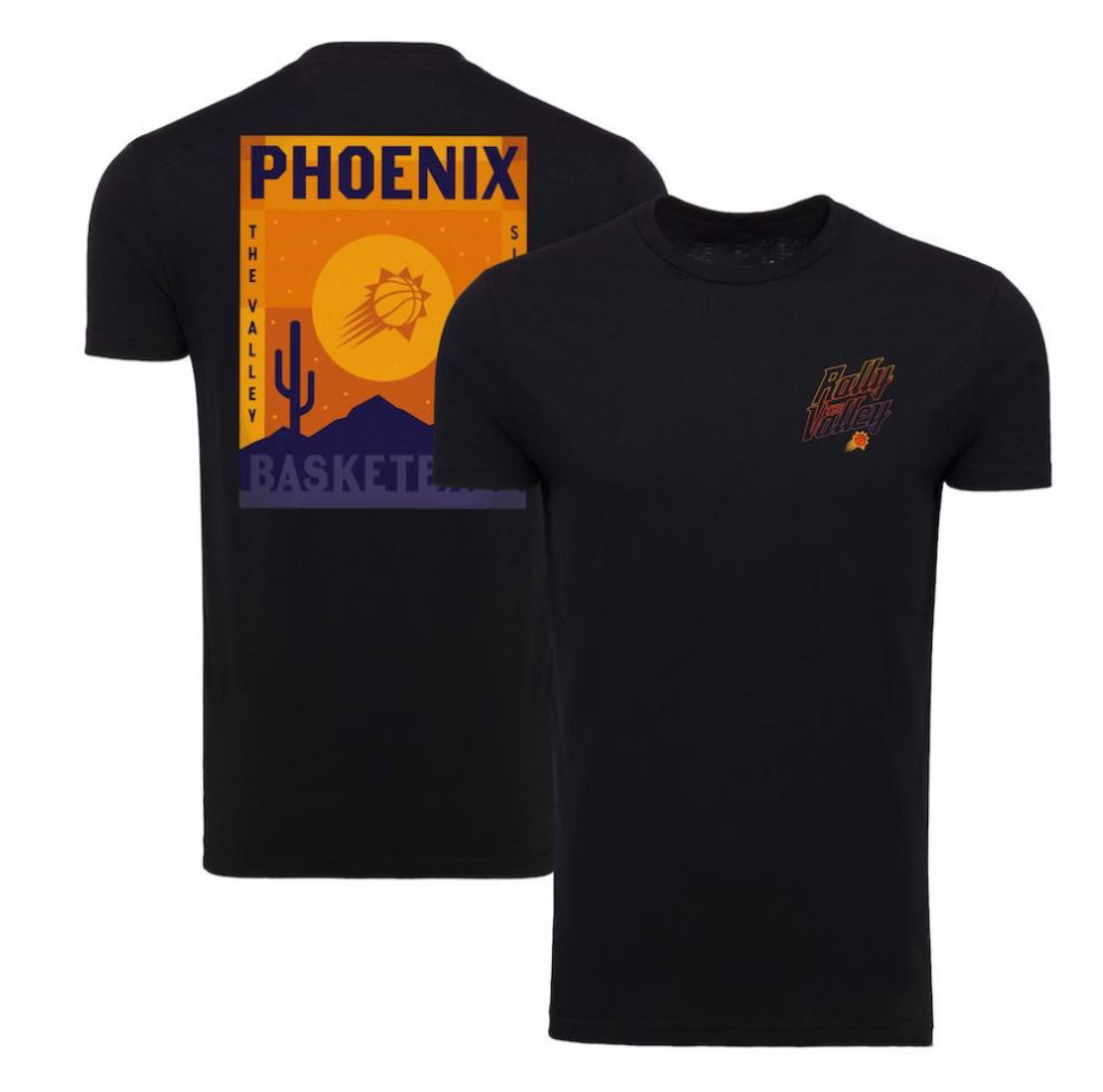 Phoenix Suns Rally the Valley Hometown Comfy Tri-Blend Unisex T-Shirt