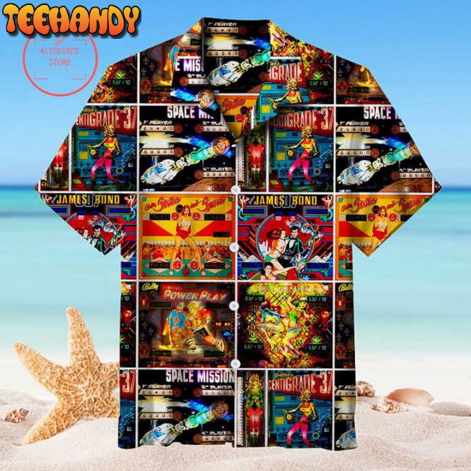 Pinball Collection Unisex Hawaiian Shirt