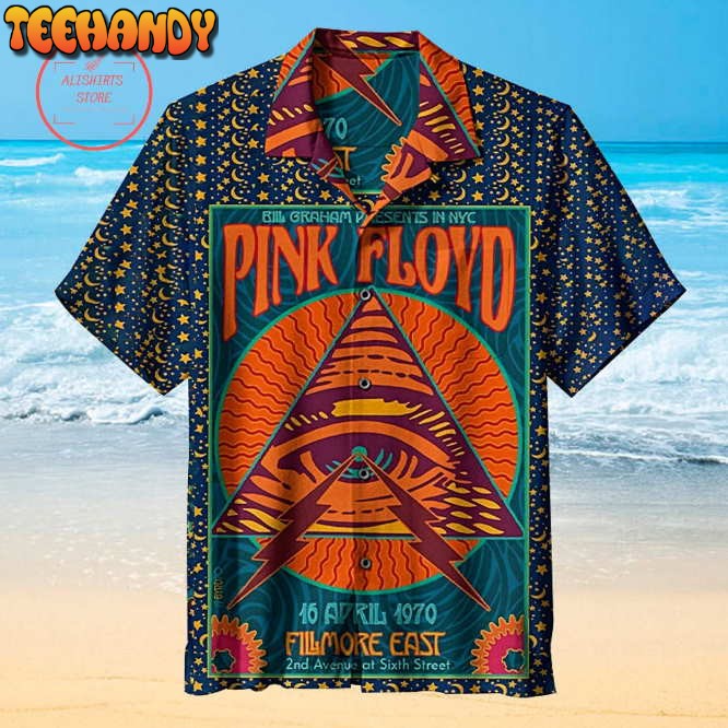 Pink Floyd Concert Nyc Filmore East 1970 Hawaiian Shirt