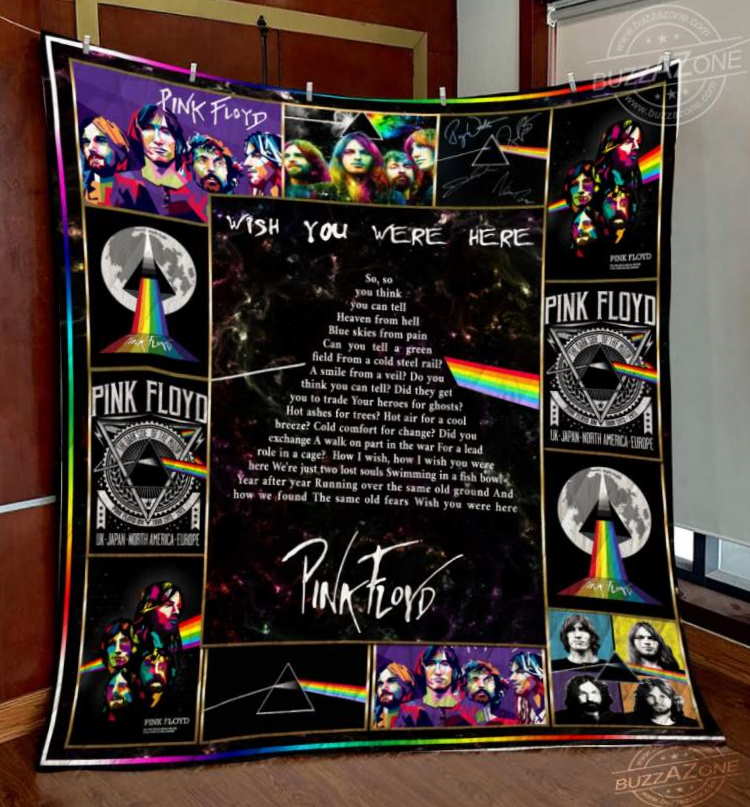 Pink Floyd Wish You Were Here 3D Quilt Blanket