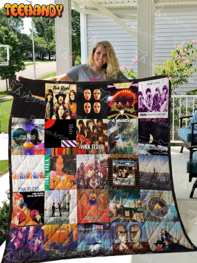 Pinkfloyd 3D Quilt Blanket