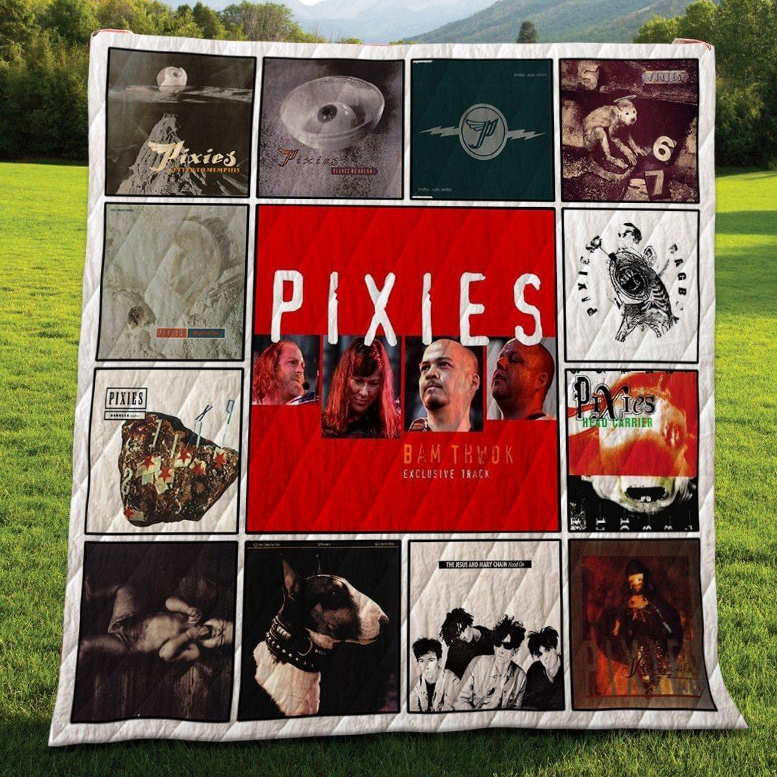 Pixies Singles Albums 3D Customized Quilt Blanket