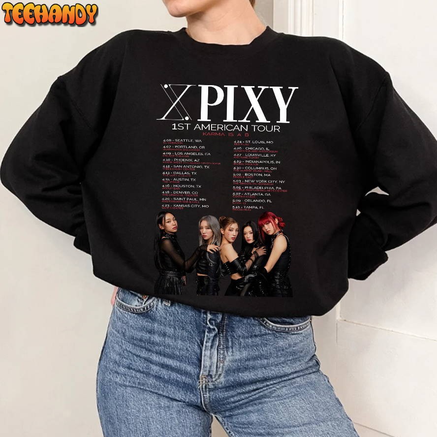 PIXY Karma Tour 2023 T-shirt, Vintage PIXY Shirt