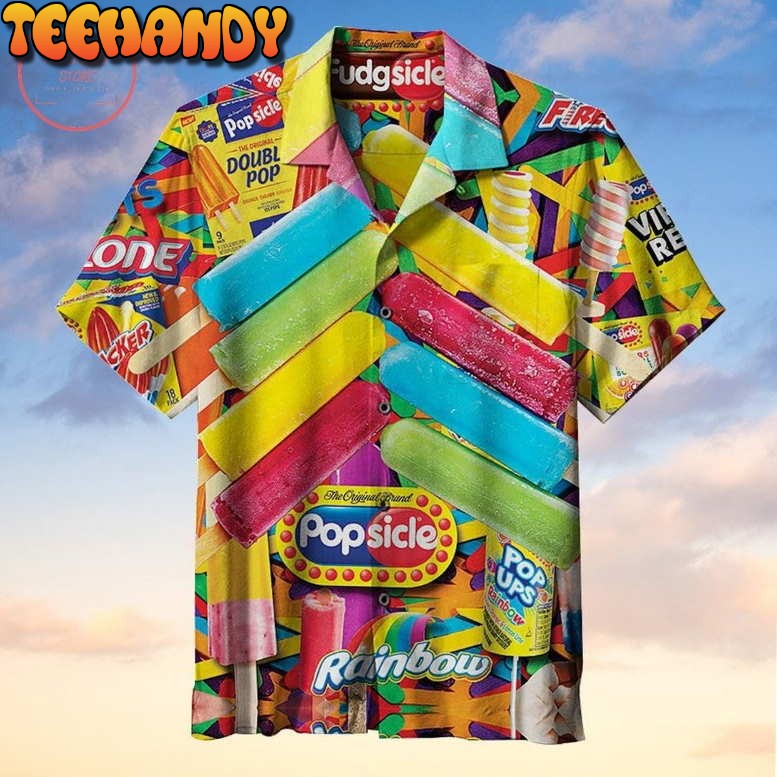 Popsicle Brand Ice Cream Hawaiian Shirt