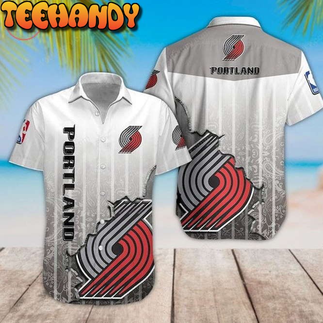 Portland Trail Blazers NBA Hawaiian Shirt